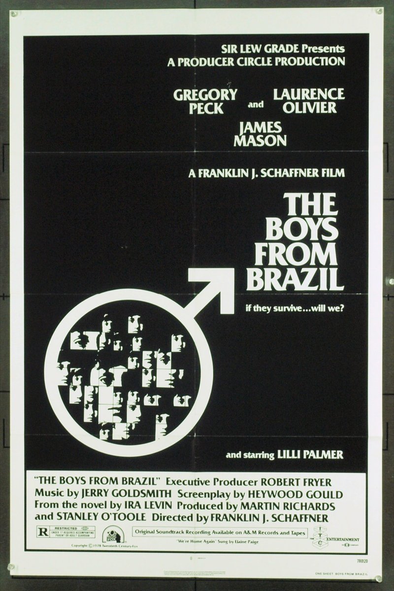 L'affiche du film The Boys from Brazil [1978]