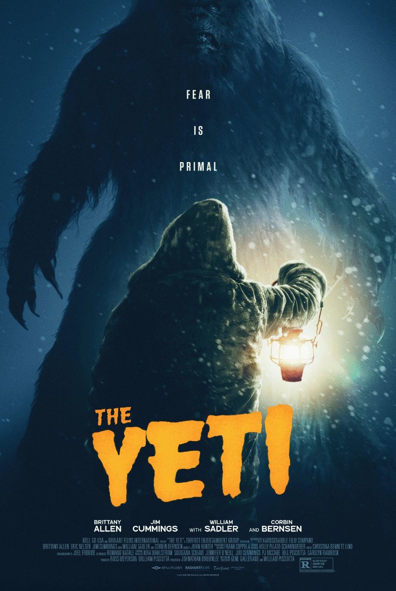 L'affiche du film The Yeti