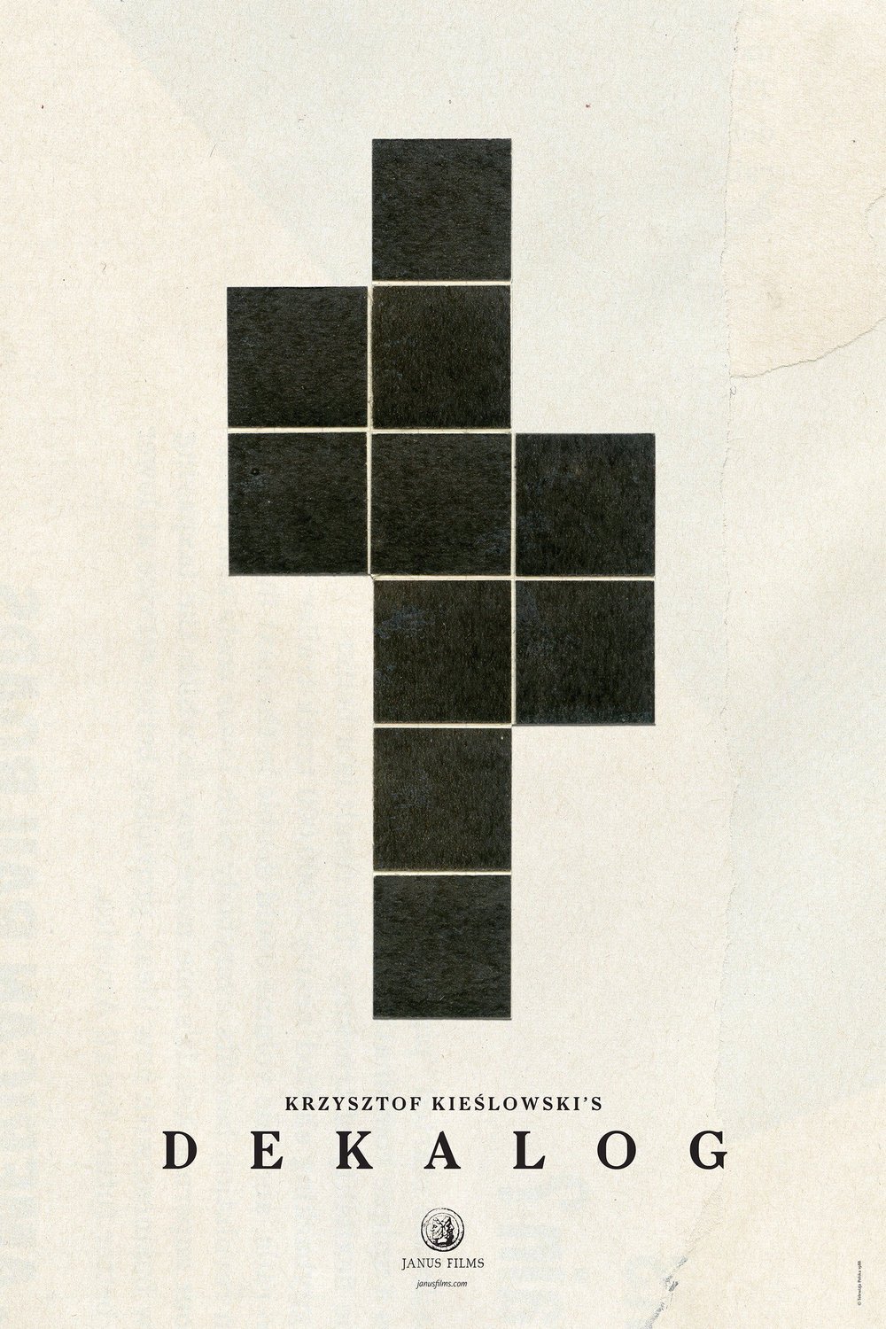 L'affiche du film Dekalog [1989]