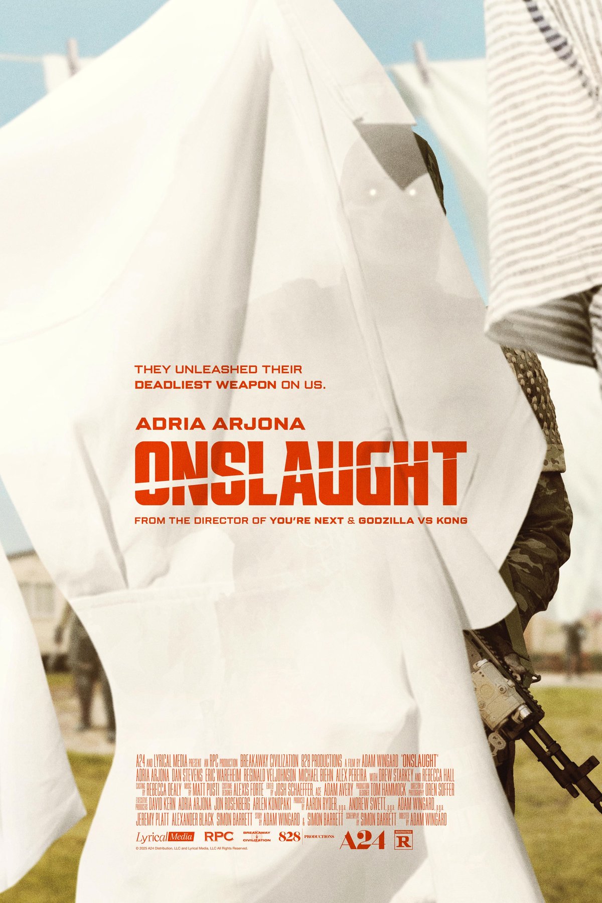 L'affiche du film Onslaught [2026]
