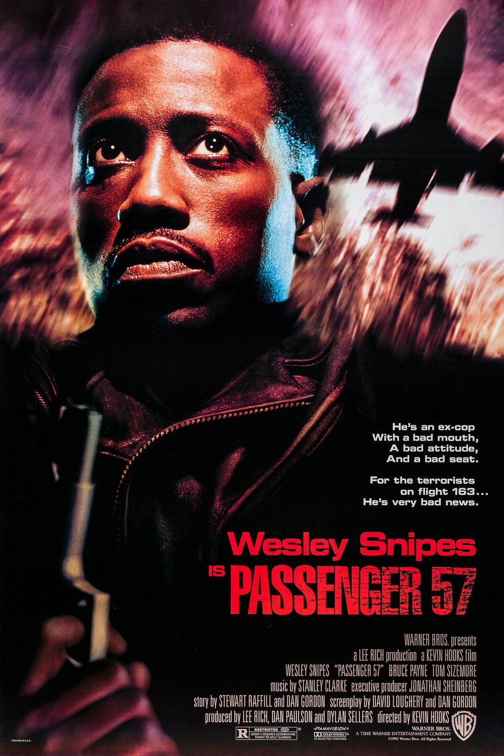 L'affiche du film Passenger 57 [1992]