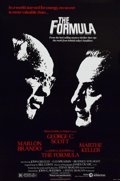 Poster of the movie The Formula [1980]