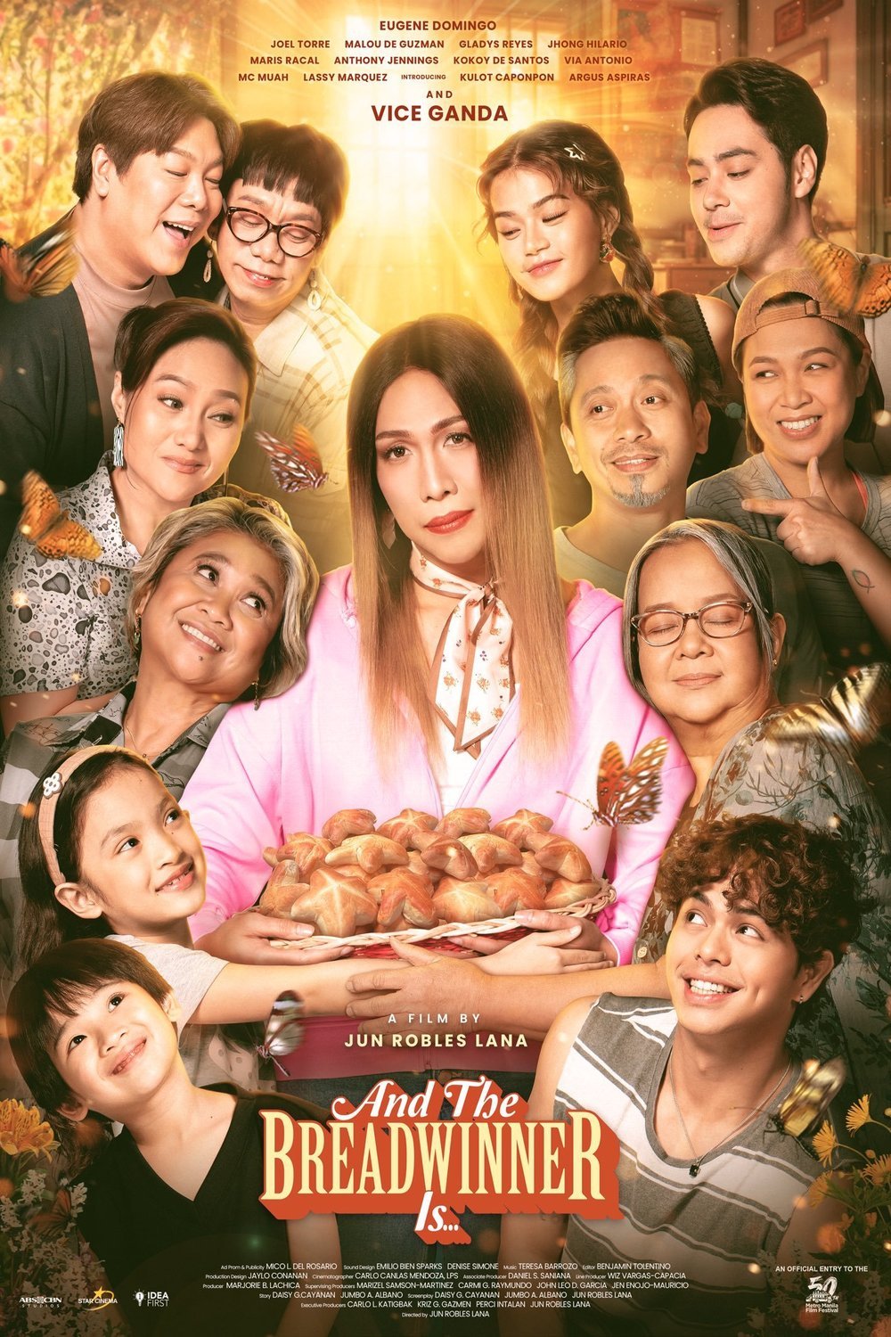 Tagalog poster of the movie And the Breadwinner Is