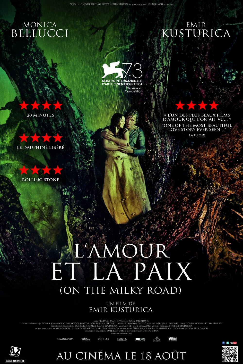 L'affiche du film L'Amour et la paix