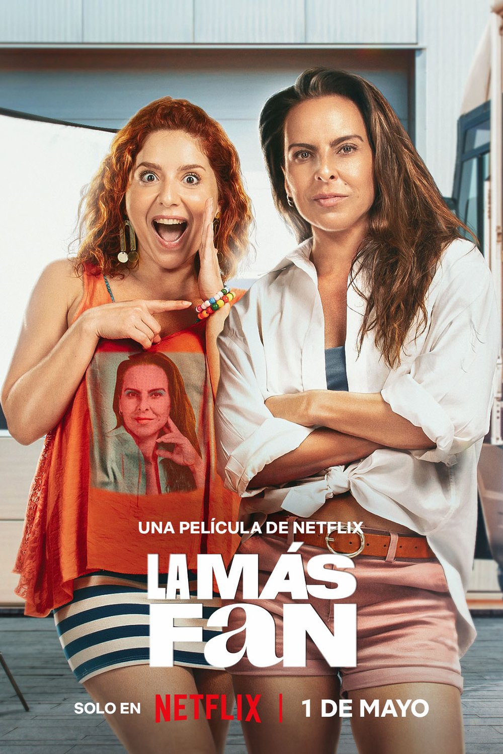 L'affiche du film La más fan