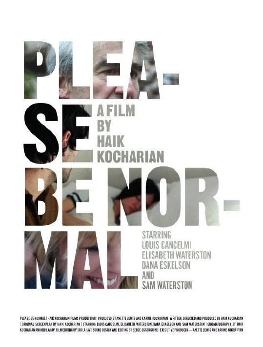 L'affiche du film Please Be Normal