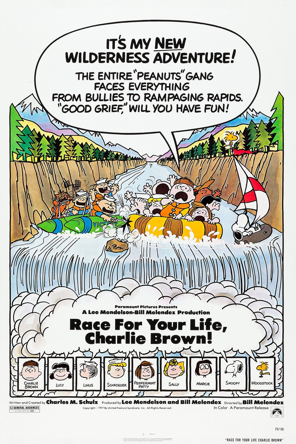 Poster of the movie Race For Your Life, Charlie Brown [1977]