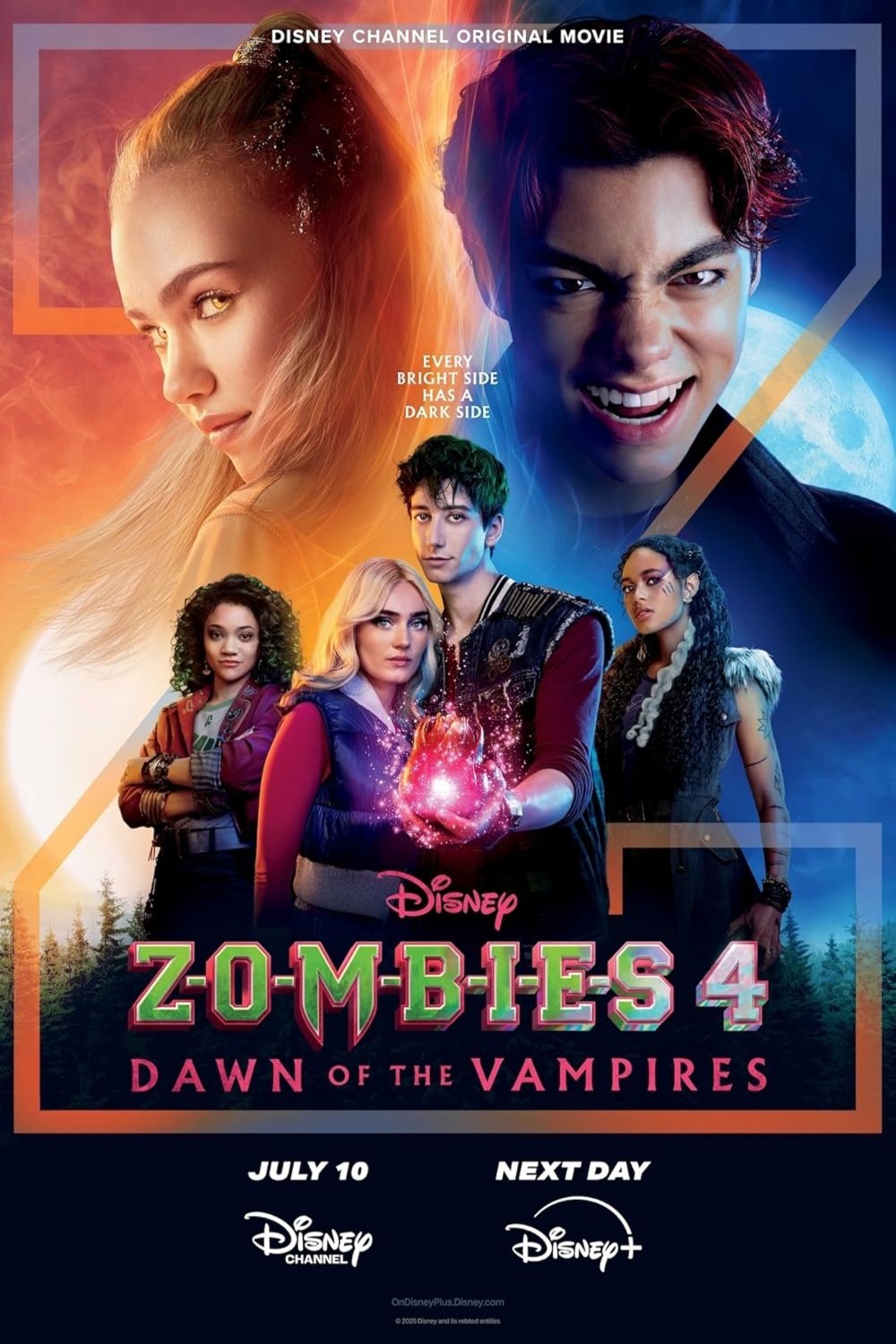 Poster of the movie Zombies 4: Dawn of the Vampires [2025]