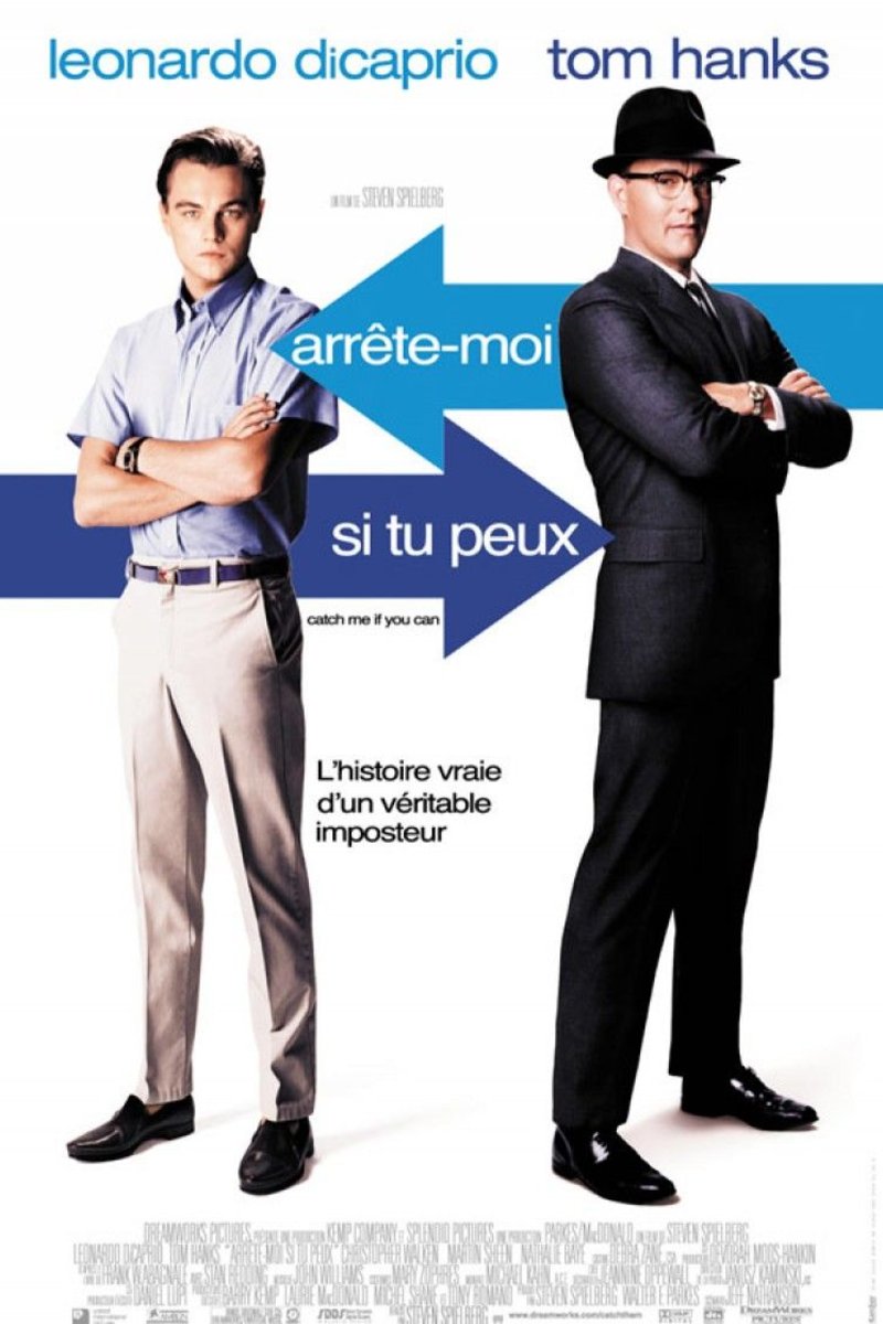 L'affiche du film Arrête-moi si tu peux