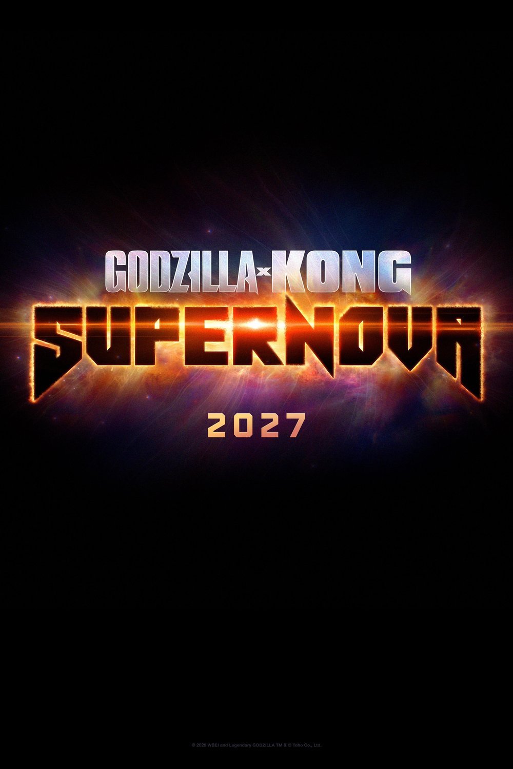 L'affiche du film Godzilla x Kong: Supernova [2027]