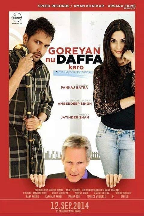 Punjabi poster of the movie Goreyan Nu Daffa Karo