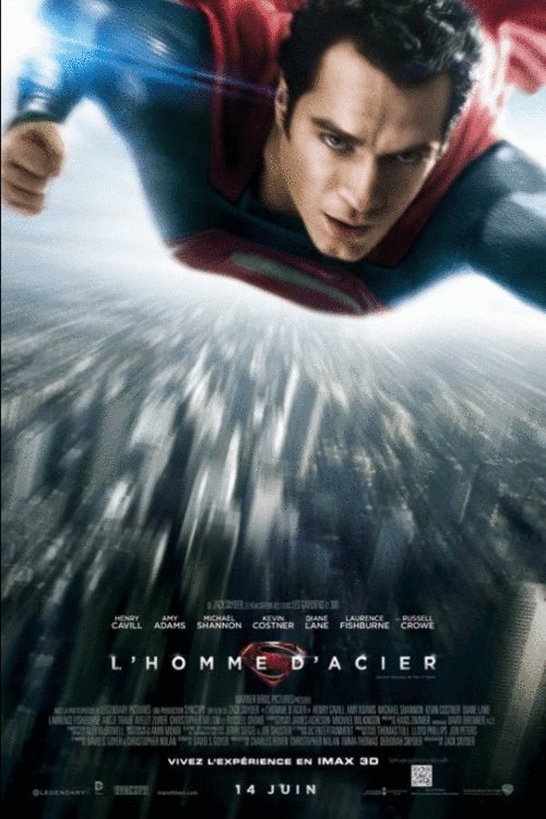 L'affiche du film L'Homme d'acier