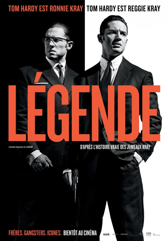 L'affiche du film Légende [2015]