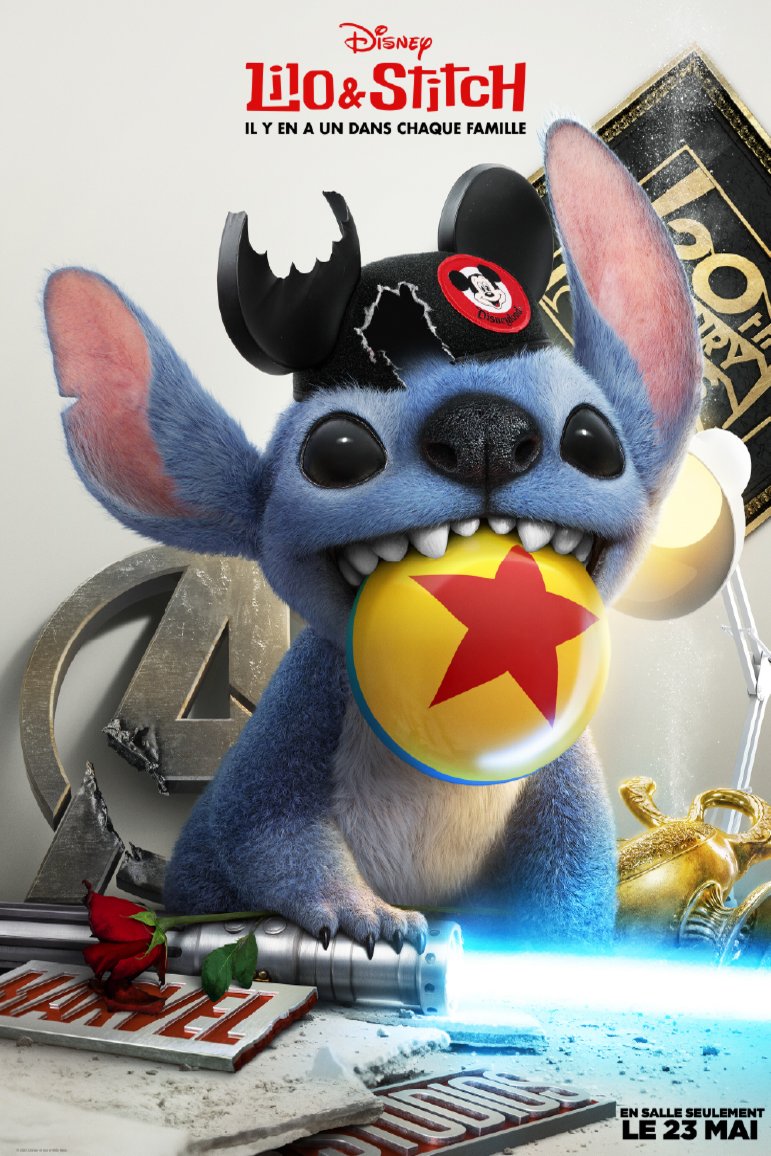 L'affiche du film Lilo & Stitch v.f. [2025]
