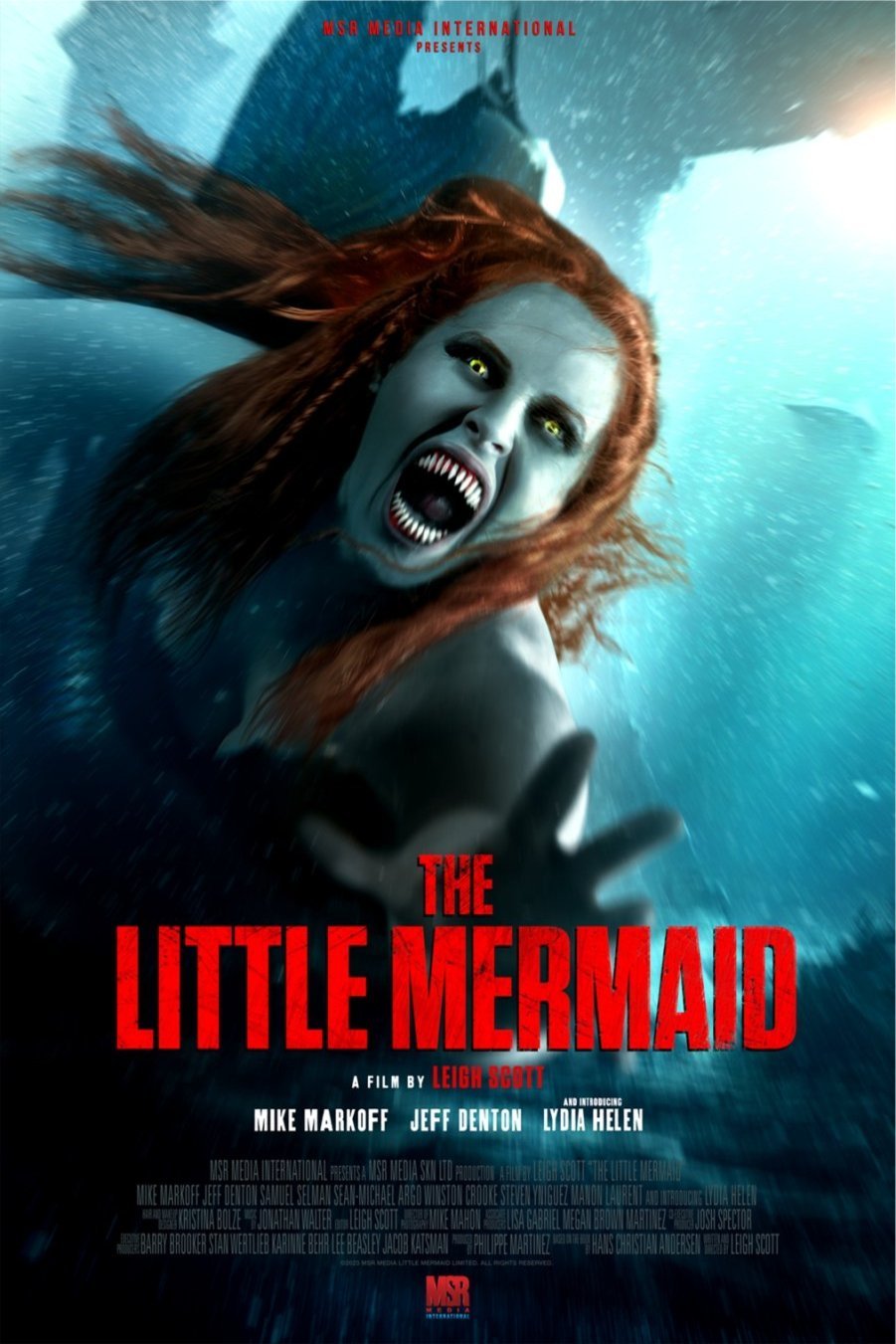 L'affiche du film The Little Mermaid [2024]