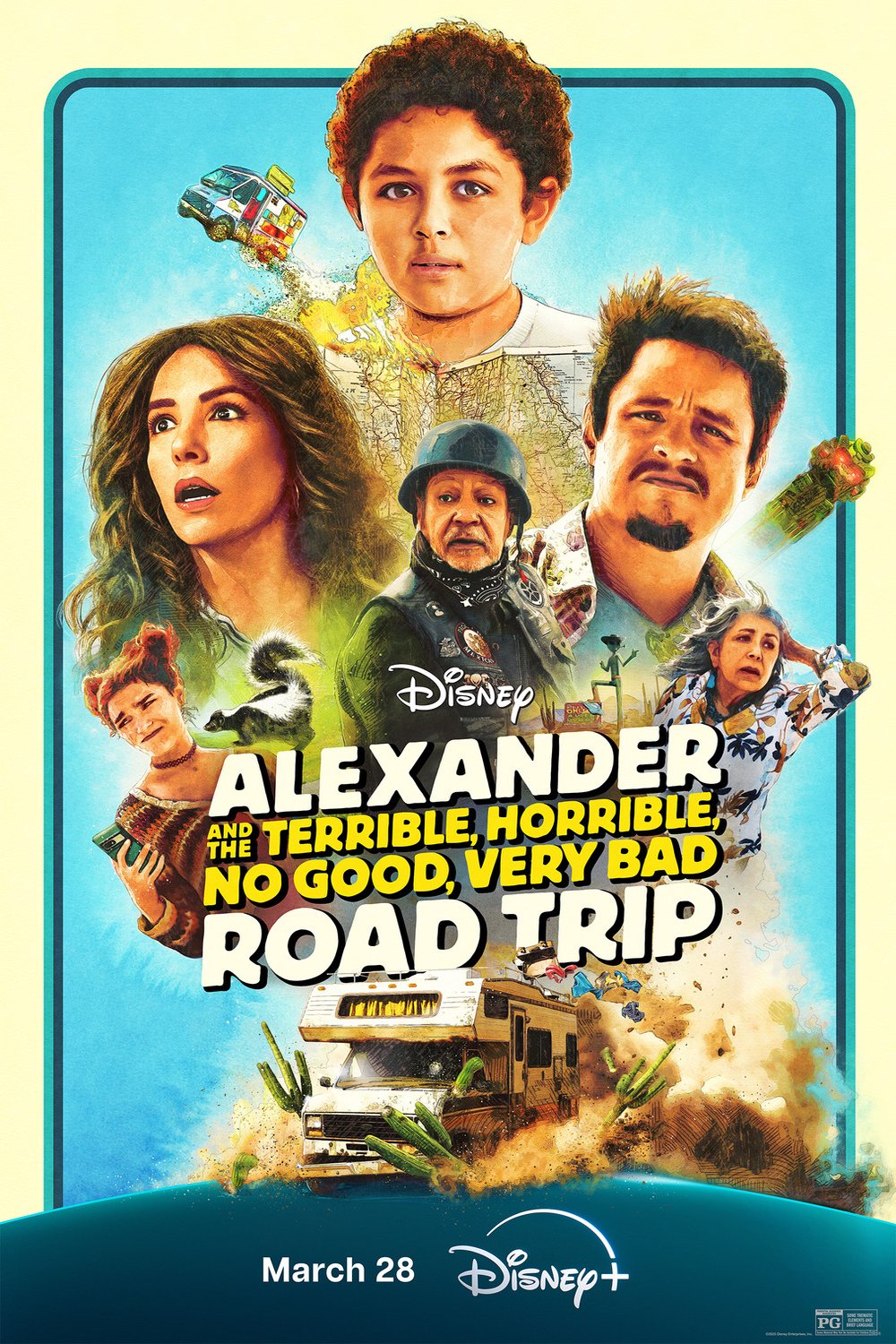 Poster of the movie Alexander and the Terrible, Horrible, No Good, Very Bad Road Trip