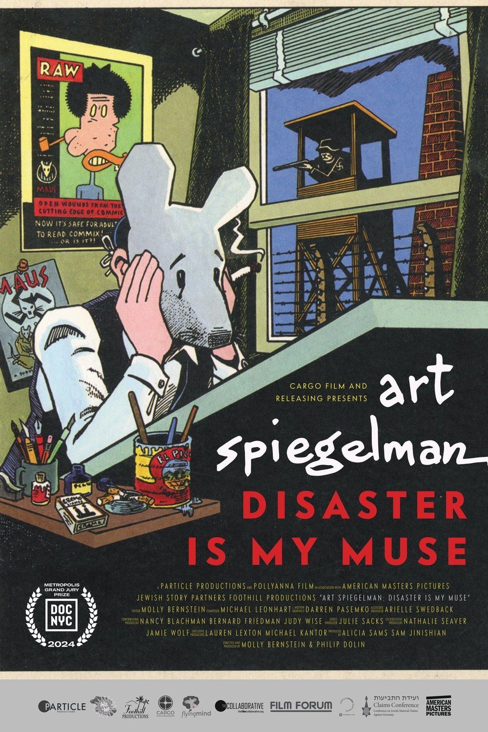 Poster of the movie Art Spiegelman: Disaster Is My Muse [2024]