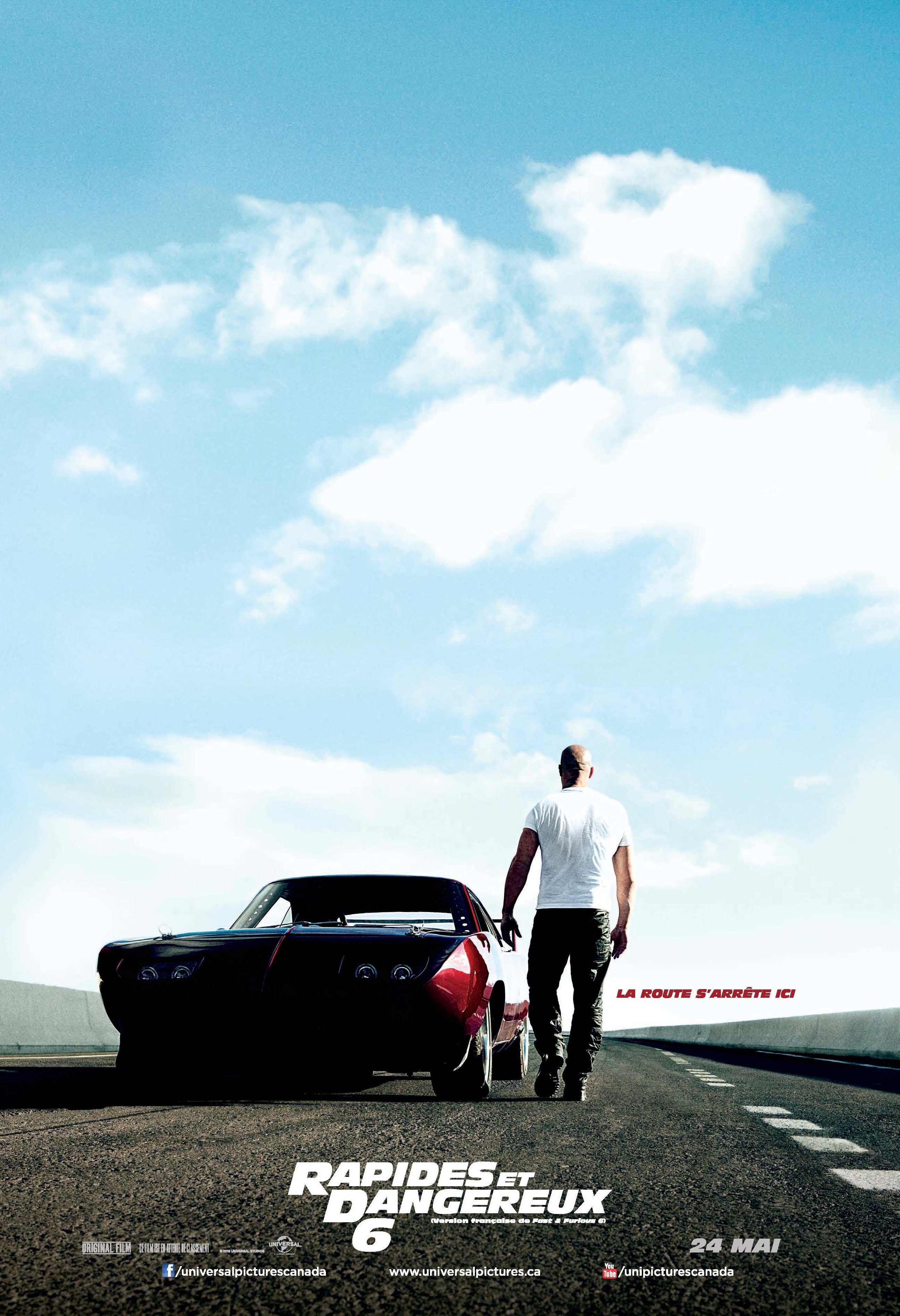 L'affiche du film Rapides et dangereux 6 [2013]