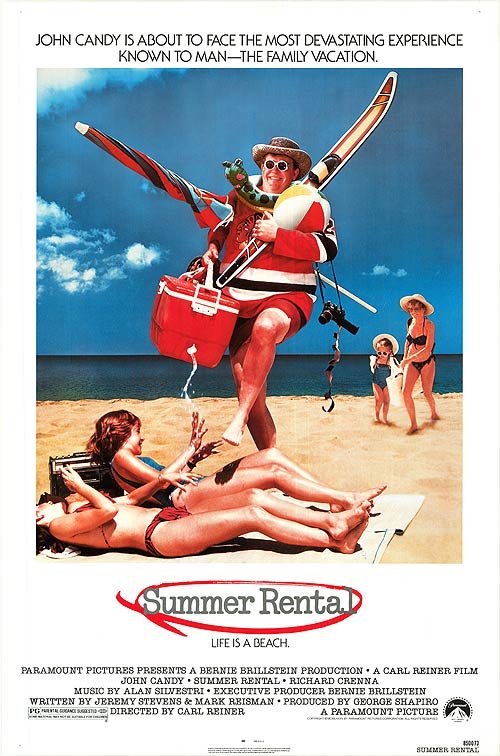 L'affiche du film Summer Rental [1985]