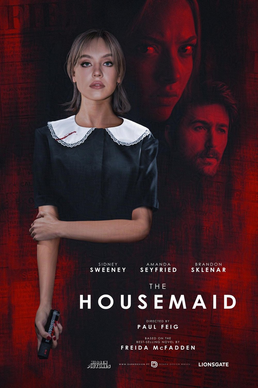 L'affiche du film The Housemaid