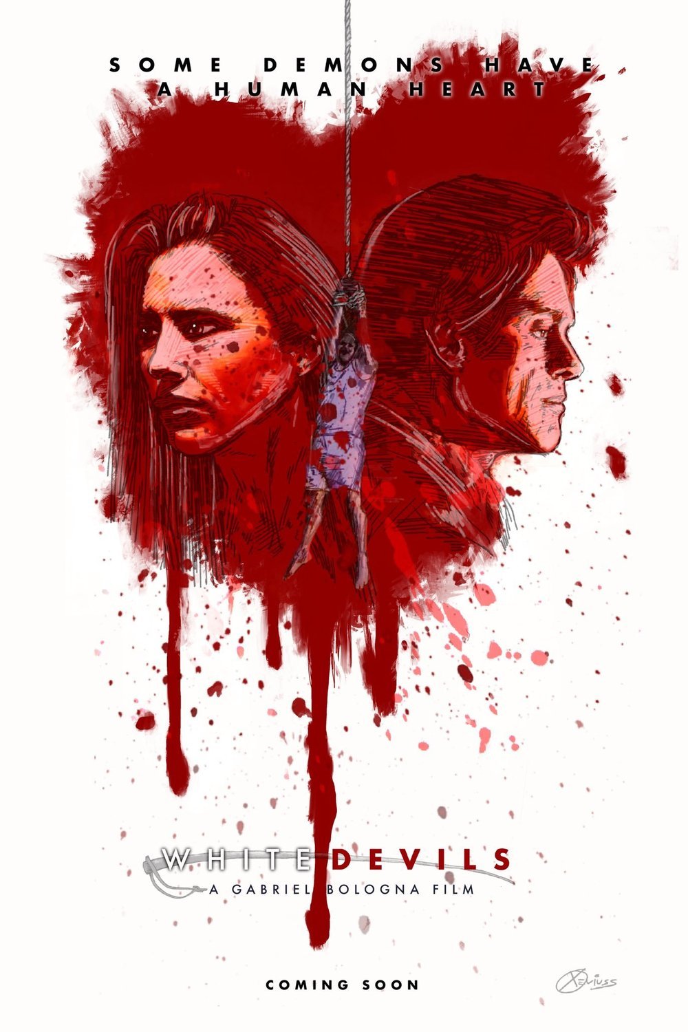 L'affiche du film White Devils