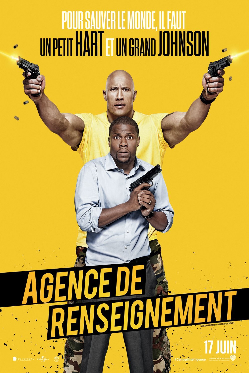 L'affiche du film Agence de renseignement