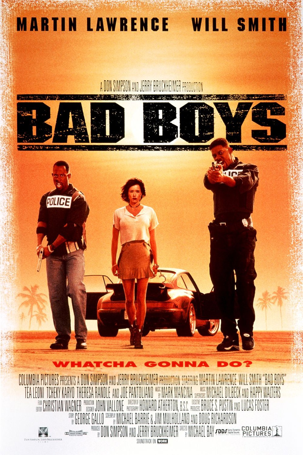 L'affiche du film Bad Boys [1995]