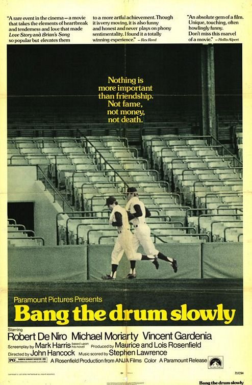 L'affiche du film Bang the Drum Slowly [1973]