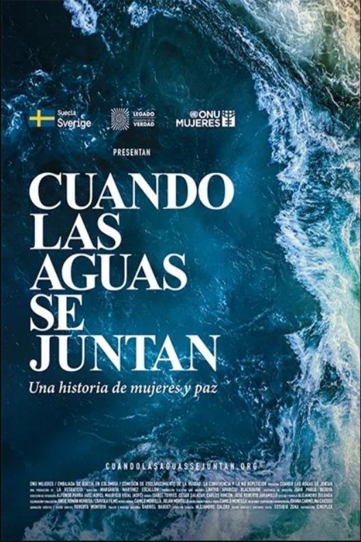 L'affiche originale du film Cuando las aguas se juntan en espagnol