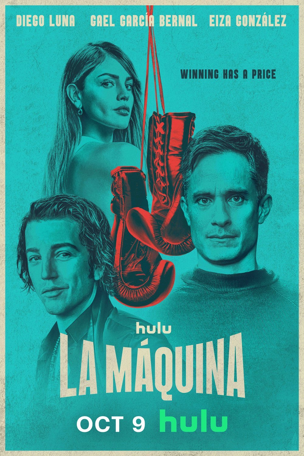 Spanish poster of the movie La Máquina