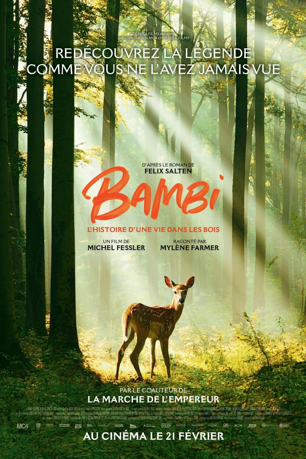 Poster of the movie Bambi, l'histoire d'une vie dans les bois