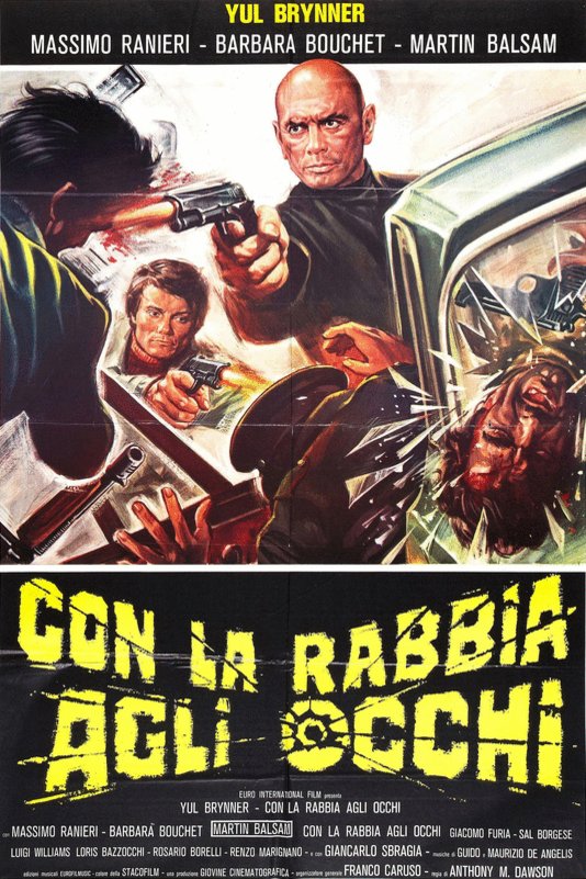 L'affiche du film Con la rabbia agli occhi [1976]