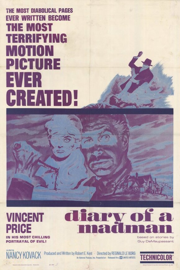Poster of the movie Diary of a Madman [1963]