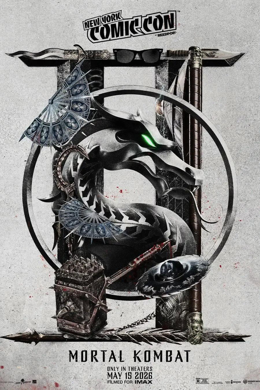 L'affiche du film Mortal Kombat II