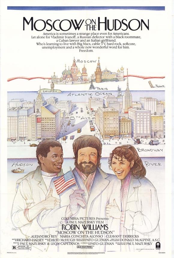 L'affiche du film Moscow on the Hudson [1984]