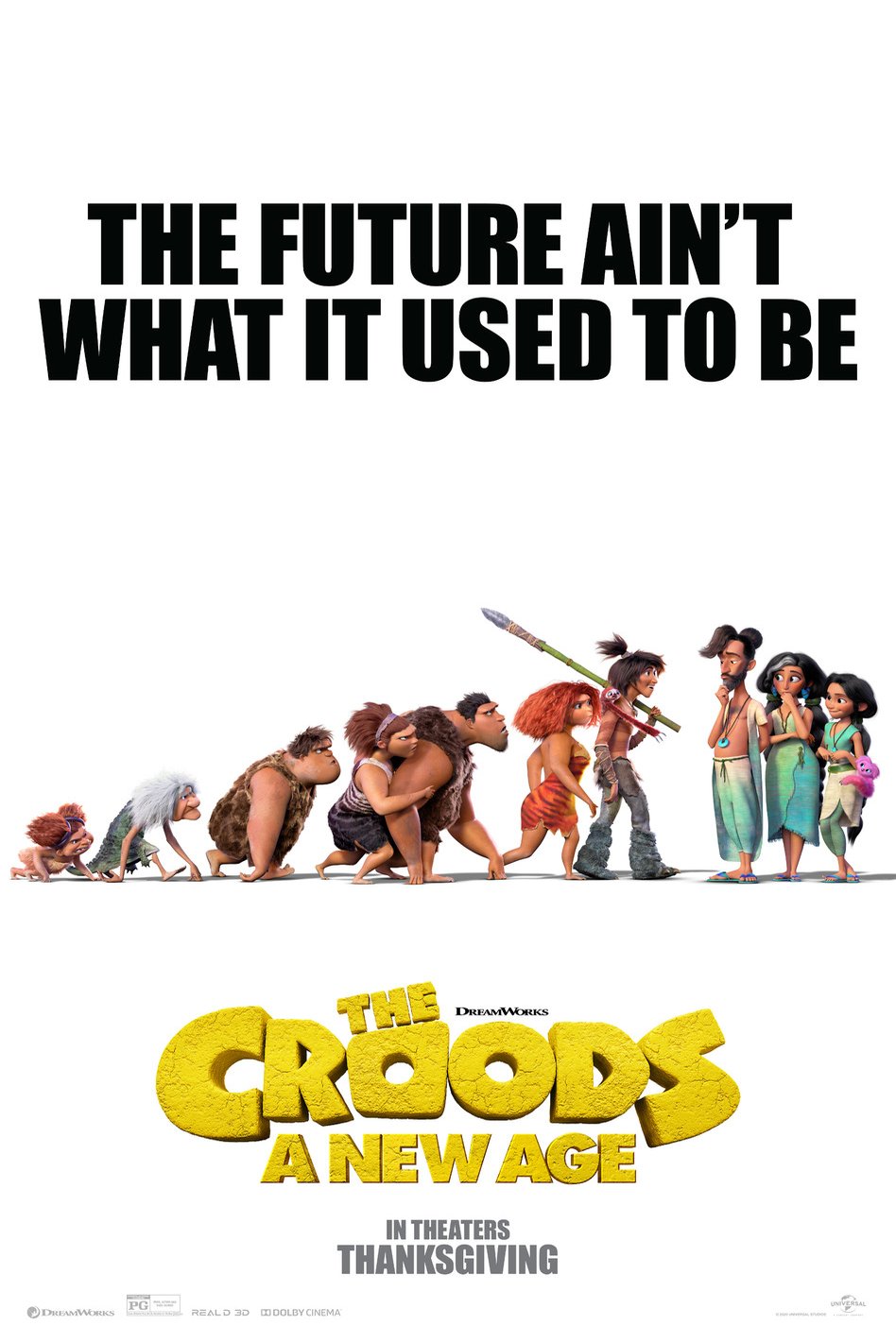 L'affiche du film The Croods 2 [2020]