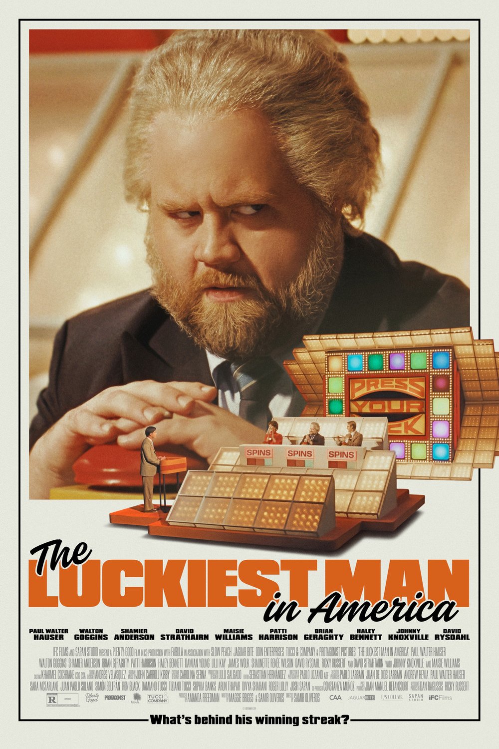 Poster of the movie The Luckiest Man in America [2024]