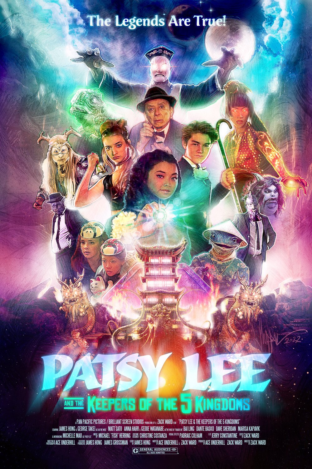 L'affiche du film Patsy Lee & the Keepers of the 5 Kingdoms [2023]