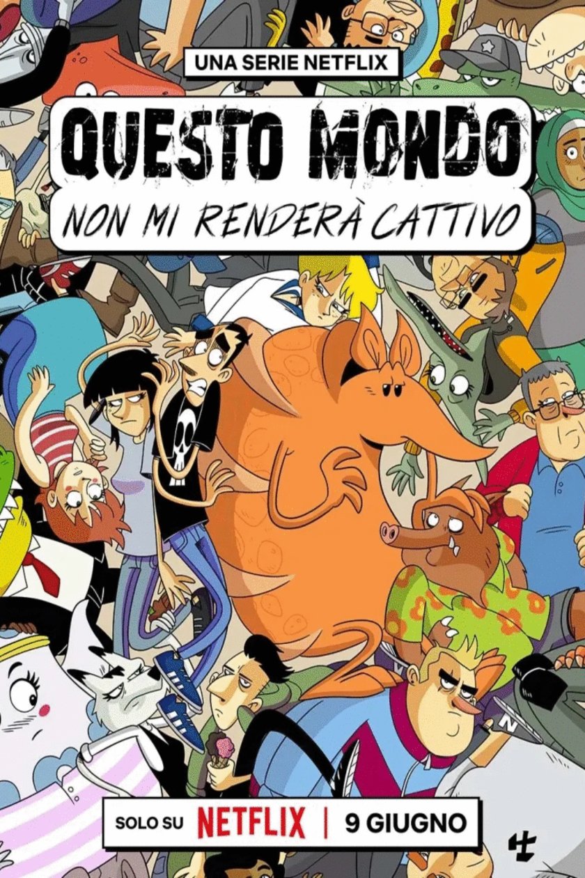 Italian poster of the movie Questo mondo non mi renderà cattivo