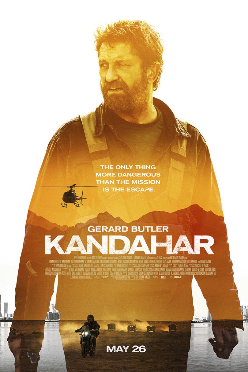 L'affiche du film Kandahar [2023]