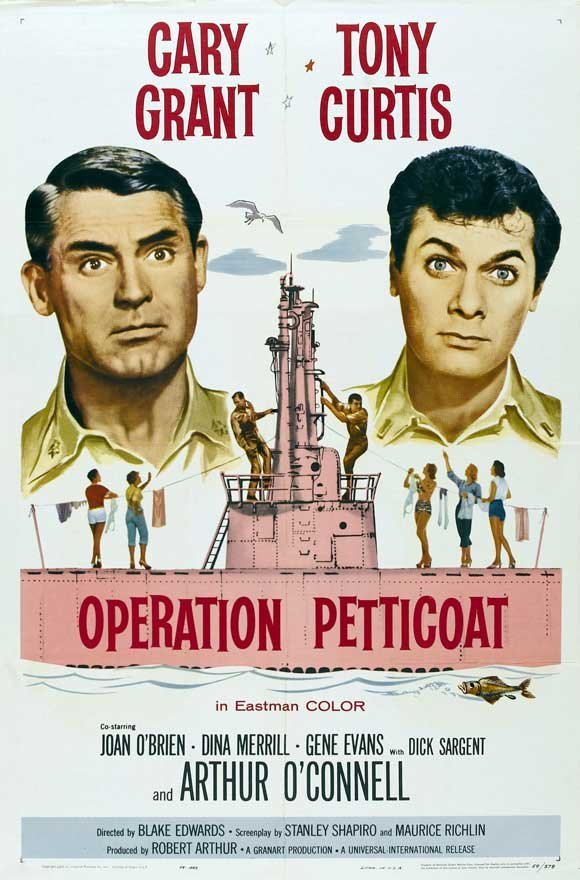L'affiche du film Opération Jupons [1959]