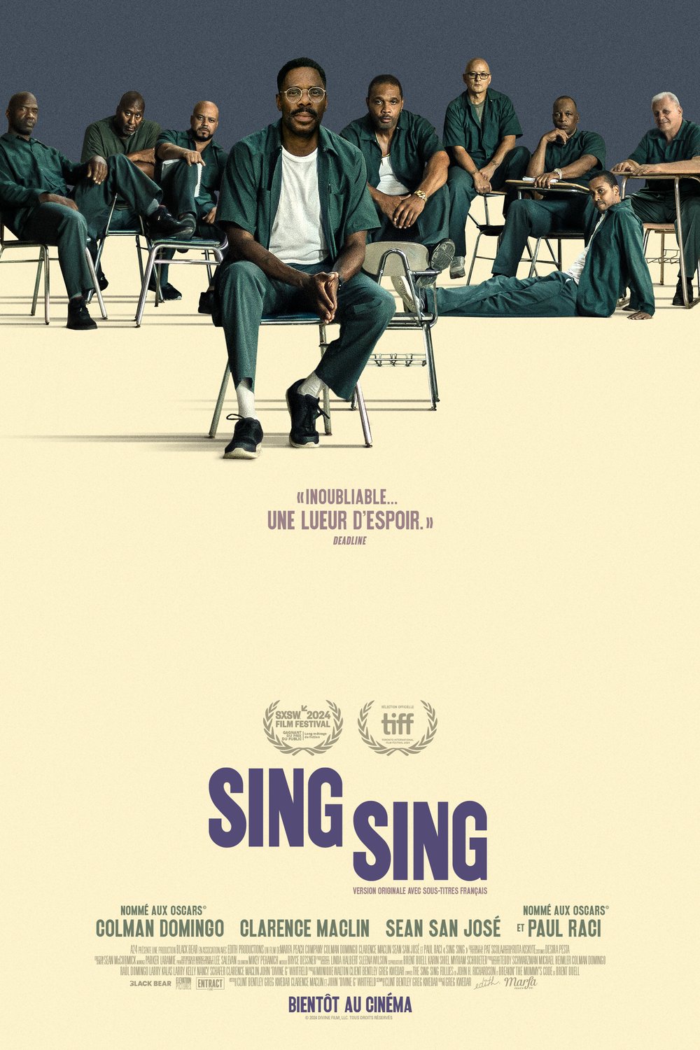 L'affiche du film Sing Sing