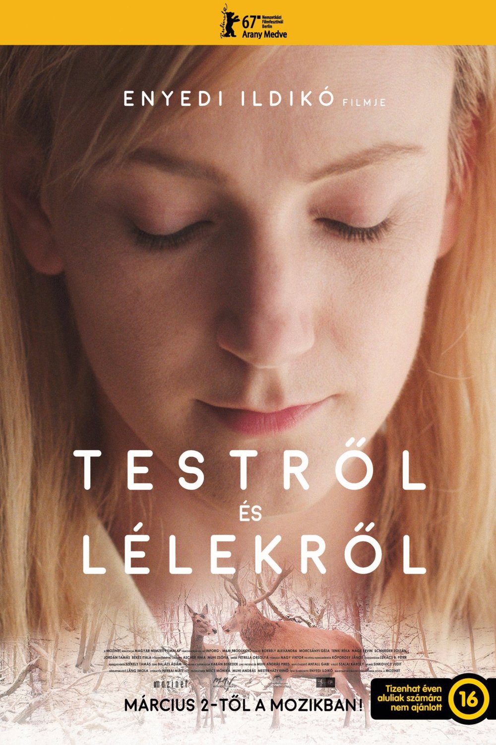 Poster of the movie Teströl és lélekröl [2017]