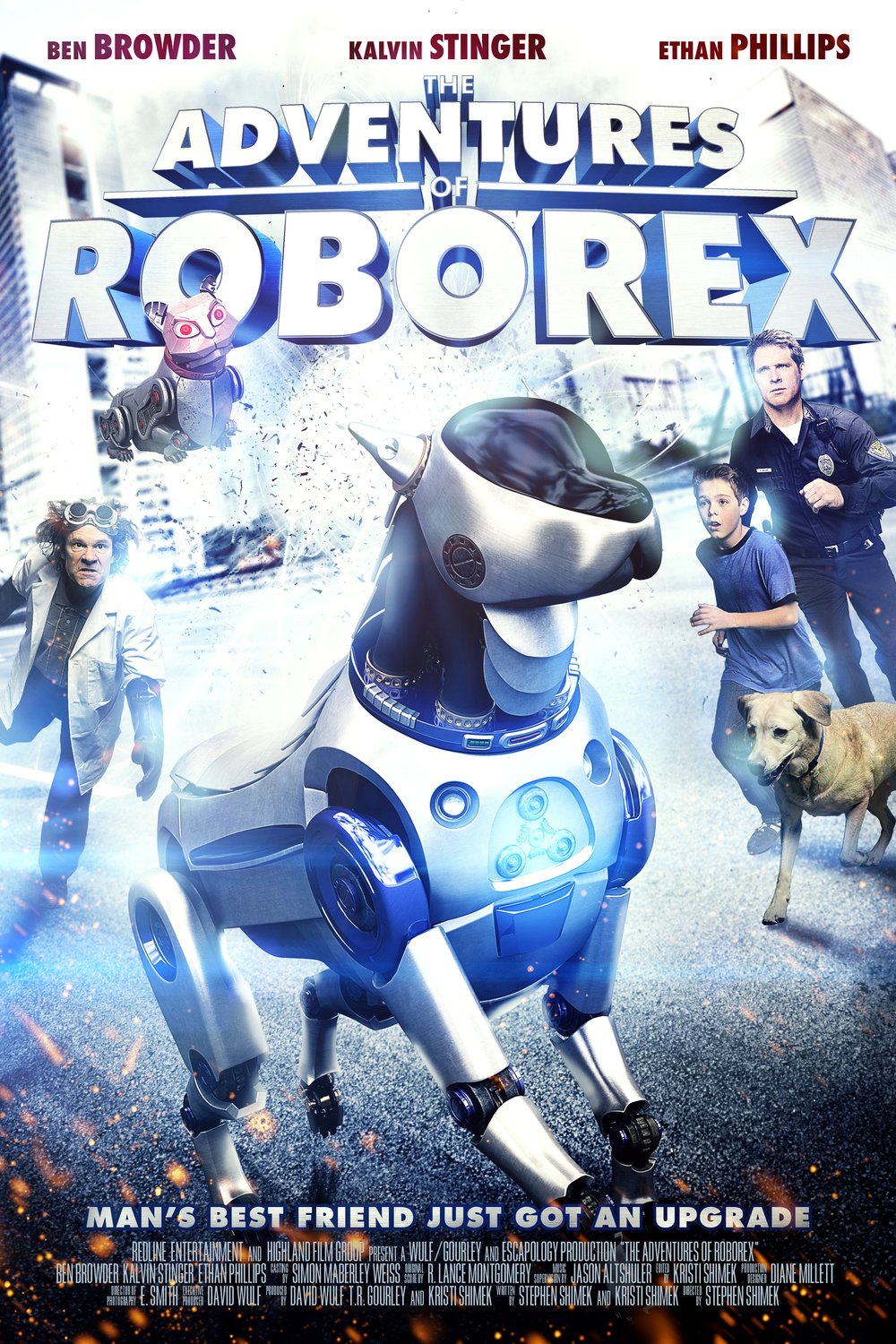 L'affiche du film The Adventures of RoboRex [2014]