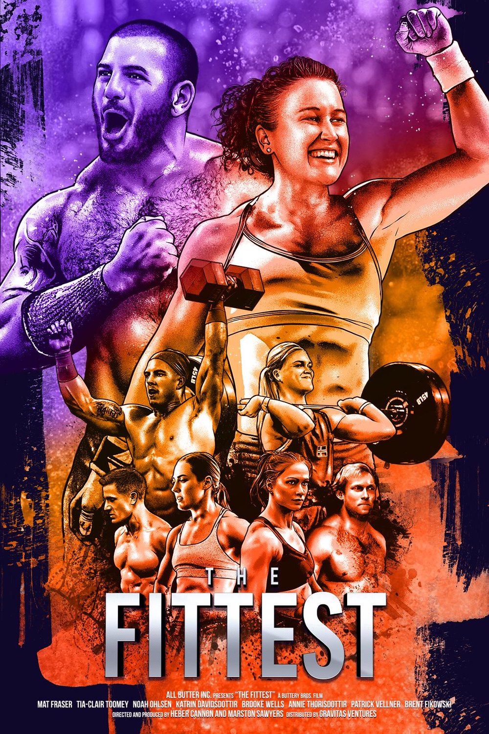 L'affiche du film The Fittest