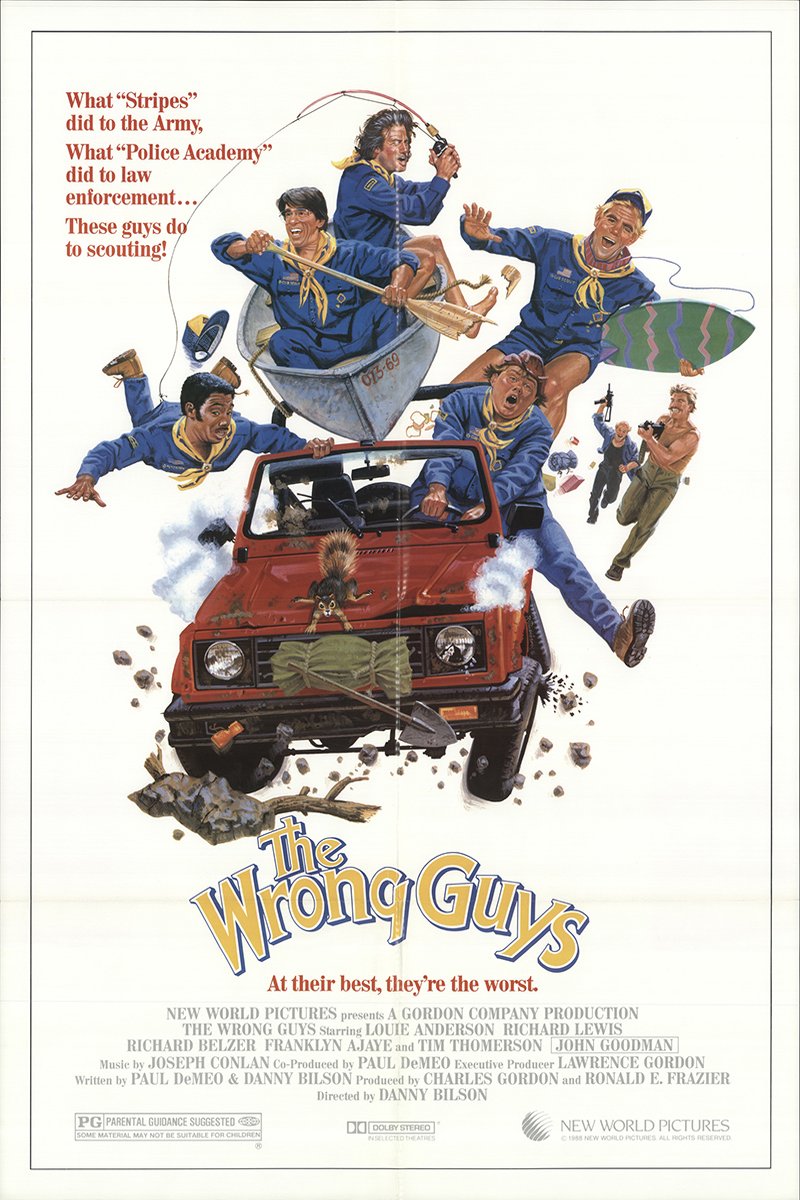 Poster of the movie The Wrong Guys [1988]