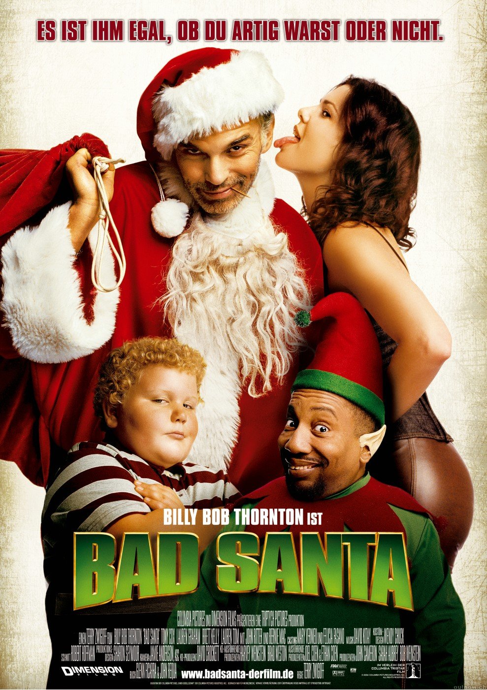 L'affiche du film Bad Santa [2003]