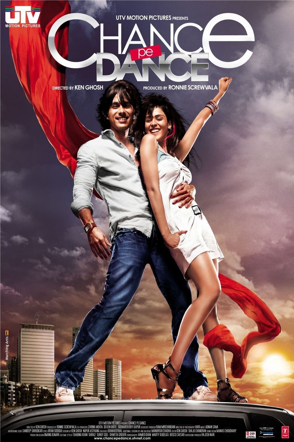 Hindi poster of the movie Chance Pe Dance