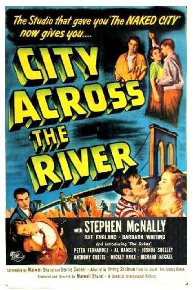 L'affiche du film City Across the River [1949]