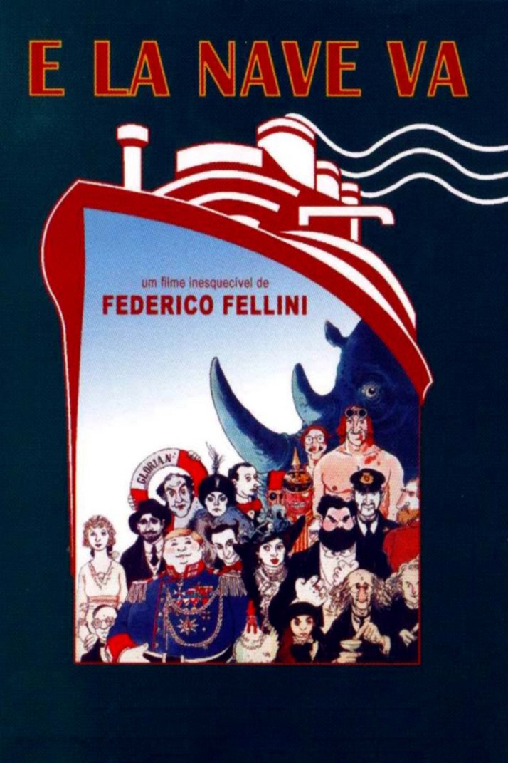 L'affiche du film Et vogue le navire… [1983]